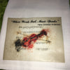 WHERE WORDS FAIL MUSIC SPEAKS Flour Sack Tea Dish Towel Kitchen Decor {{ JAMsCraftCloset }}