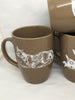 Cups Mugs Coffee Hand Painted Folk Art Animal Designs Farmhouse Kitchen {{ JAMsCraftCloset }}