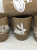 Cups Mugs Coffee Hand Painted Folk Art Animal Designs Farmhouse Kitchen {{ JAMsCraftCloset }}