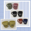 HEY THERE HANDSOME and HELLO LOVELY Cups Mugs Coffee Hand Painted SET of 2 {{ JAMsCraftCloset }}