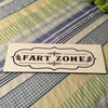 FART ZONE Ceramic Tile Sign Funny BATHROOM Decor Gift Home Decor Restroom {{ JAMsCraftCloset }}