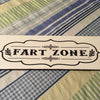 FART ZONE Ceramic Tile Sign Funny BATHROOM Decor Gift Home Decor Restroom {{ JAMsCraftCloset }}