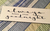 ALWAYS KISS ME GOODNIGHT Ceramic Tile Sign Wall Art Wedding Gift Idea Positive Quote {{ JAMsCraftCloset }}