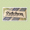 KITCHEN LOVE ALWAYS BAKED IN Tile Decal Sign Funny KITCHEN Decor Wall Art Gift {{ JAMsCraftCloset }}