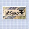 FLUSH YOUR WORRIES AWAY Ceramic Tile Decal Sign Funny BATHROOM Gift Restroom {{ JAMsCraftCloset }}