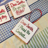 DEAR SANTA Ornament Ceramic Tile Decal Christmas Holiday Decor Gift Idea Stocking Stuffer {{ JAMsCraftCloset }}