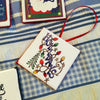 HOLIDAYS Ceramic Tile Christmas Ornament Gift Tree Decor Stocking Stuffer {{ JAMsCraftCloset }}