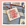 SANTA CLAUS IS COMING TO TOWN Words Ceramic Tile Christmas Ornament Gift Tree Decor {{ JAMsCraftCloset }}