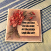 DRESS LIKE COCO LIVE LIKE JACKIE Wall Art Ceramic Tile Sign Gift Idea Home Decor Positive Saying {{ JAMsCraftCloset }}