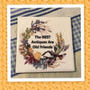 BEST ANTIQUES ARE OLD FRIENDS Wall Art Ceramic Tile Sign Gift Idea Home Decor {{ JAMsCraftCloset }}