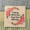 ALL THE LOVE SONGS ARE ABOUT YOU Wall Art Ceramic Tile Sign Gift Home Decor Positive Quote {{ JAMsCraftCloset }}