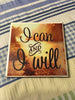 I CAN AND I WILL Wall Art Ceramic Tile Sign Gift Home Decor Positive Quote Affirmation {{ JAMsCraftCloset }}