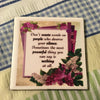 SAYING NOTHING AT ALL Wall Art Ceramic Tile Sign Gift Home Decor Positive Quote Affirmation {{ JAMsCraftCloset }}