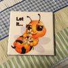 LET IT BEE Wall Art Ceramic Tile Gift Home Decor Positive Quote Affirmation {{ JAMsCraftCloset }}
