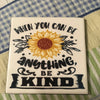BE KIND Wall Art Ceramic Tile Gift Home Decor Positive Quote Affirmation {{ JAMsCraftCloset }}