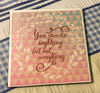 YOU CAN DO ANYTHING Wall Art Ceramic Tile Sign Gift Home Decor Positive Quote Affirmation {{ JAMsCraftCloset }}
