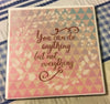 YOU CAN DO ANYTHING Wall Art Ceramic Tile Sign Gift Home Decor Positive Quote Affirmation {{ JAMsCraftCloset }}