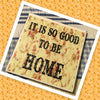 GOOD TO BE HOME Wall Art Ceramic Tile Sign Gift Home Decor Positive Quote Affirmation {{ JAMsCraftCloset }}