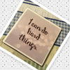 I CAN DO HARD THINGS Wall Art Ceramic Tile Sign Gift Home Decor Positive Quote Affirmation {{ JAMsCraftCloset }}