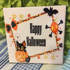 HAPPY HALLOWEEN Wall Art Ceramic Tile Sign Gift Home Decor Halloween Decor {{ JAMsCraftCloset }}