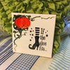 IF THE SHOE FITS PUMPKIN Wall Art Ceramic Tile Sign Gift Home Decor Halloween Decor {{ JAMsCraftCloset }}