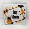 HAPPY HALLOWEEN Wall Art Ceramic Tile Sign Gift Home Decor Halloween Decor {{ JAMsCraftCloset }}