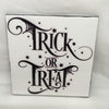 TRICK OR TREAT STARS Wall Art Ceramic Tile Sign Gift Home Decor Halloween Decor {{ JAMsCraftCloset }}