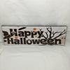 HAPPY HALLOWEEN Witch Hat Ghost Wall Art Ceramic Tile Sign Gift Holiday Halloween Decor {{ JAMsCraftCloset }}
