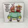 BEST FRIEND FULL TANK OF GAS Wall Art Tile Sign Gift Home Decor Positive Saying {{ JAMsCraftCloset }}