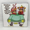BEST FRIEND FULL TANK OF GAS Wall Art Tile Sign Gift Home Decor Positive Saying {{ JAMsCraftCloset }}