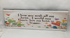 I LOVE YOU WITH ALL MY BUTT Ceramic Tile Decal Sign Wall Art Gift Home Decor {{ JAMsCraftCloset }}