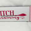 WITCH IN TRAINING Wall Art Ceramic Tile Sign Gift Holiday Halloween Home Decor {{ JAMsCraftCloset }}