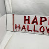 HAPPY HALLOWEEN Dripping Blood Wall Art Ceramic Tile Sign Gift Holiday Halloween Decor {{ JAMsCraftCloset }}
