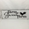 FARM SWEET FARM Ceramic Tile Sign Wall Art Wedding Gift Country Farmhouse Home Decor {{ JAMsCraftCloset }}