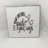 DREAMS GUIDE YOUR WAY Wall Art Ceramic Tile Sign Gift Home Decor Positive Affirmation {{ JAMsCraftCloset }}