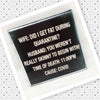 DID I GET FAT DURING QUARANTINE Wall Art Tile Sign Gift Home Decor Positive Saying Affirmation {{ JAMsCraftCloset }}