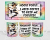 MUG Coffee Full Wrap Sublimation Digital Graphic Design Download I NEED COFFEE TO KEEP ME FOCUSED SVG-PNG Valentine Crafters Delight {{ JAMsCraftCloset }}