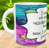 MUG Coffee Full Wrap Sublimation Digital Graphic Design Download I USED TO FEEL LIKE SVG-PNG Crafters Delight {{ JAMsCraftCloset }}