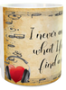 MUG Coffee Full Wrap Sublimation Digital Graphic Design Download I AM NEVER ABLE TO TELL HOW I FEEL SVG-PNG Crafters Delight {{ JAMsCraftCloset }}