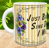 MUG Coffee Full Wrap Sublimation Digital Graphic Design Download JUST BECAUSE I CANT SING SVG-PNG Crafters Delight {{ JAMsCraftCloset }}