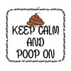 Digital Graphic Design SVG-PNG-JPEG Commode-Toilet Funny Design Download KEEP CALM AND POOP ON Bathroom Decor Crafters Delight {{ JAMsCraftCloset }}