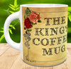 MUG Coffee Full Wrap Sublimation Digital Graphic Design Download KINGS COFFEE MUG SVG-PNG-JPEG Easter Crafters Delight {{ JAMsCraftCloset }}