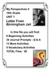 Letter from the Birmingham Jail from My Perspectives English II 10th Grade UNIT 1 Teacher Resource Lesson Activities {{ JAMsCraftCloset }}