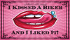 License Plate Motorcycle Digital Graphic Design Download I KISSED A BIKER SVG-PNG-JPEG Sublimation Crafters Delight {{ JAMsCraftCloset }}