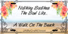 License Vanity Plate Front Plate Clever Funny Custom Plate Car Tag NOTHING SOOTHES THE SOUL Sublimation on Metal Gift Idea {{ JAMsCraftCloset }}