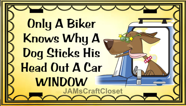 License Plate Motorcycle Vanity Plate Digital Graphic Design Download ONLY A BIKER KNOWS SVG-PNG-JPEG Sublimation Crafters Delight {{ JAMsCraftCloset }}
