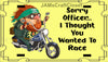 License Plate Motorcycle Digital Graphic Design Download SORRY OFFICER SVG-PNG-JPEG Sublimation Crafters Delight {{ JAMsCraftCloset }}