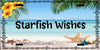 License Vanity Plate Front Plate Clever Funny Custom Plate Car Tag STARFISH WISHES Sublimation on Metal Gift Idea {{ JAMsCraftCloset }}