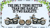 License Plate Motorcycle Digital Graphic Design Download THE ONLY THING BETTER THAN ONE HARLEY SVG-PNG-JPEG Sublimation Crafters Delight {{ JAMsCraftCloset }}