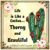 BUNDLE CACTUS QUOTES 2 Graphic Design Downloads SVG PNG JPEG Files Sublimation Design Crafters Delight {{ JAMsCraftCloset }}